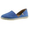 Espadrille VERBENAS "CARMEN SERRAJE", Damen, Gr. 39, blau (royalblau), Veloursleder, klassisch, Schuhe, Schlupfschuh, Sommerschuh, Loafer mit typischem Jute-Rahmen