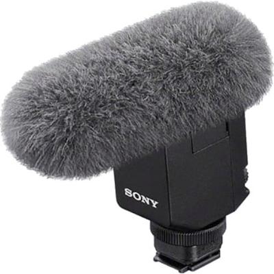 SONY Mikrofon "Shotgun-Mikrofon ECM-B10 (Kompakt, Kabellos, Batterielos)", schwarz, T:7,93cm, Mikrofone