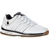 Sneaker K-SWISS "Rinzler", Gr. 41, schwarz-weiß (weiß, schwarz), Leder, sportlich, Schuhe