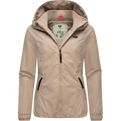 Outdoorjacke RAGWEAR "Dizzie", Damen, Gr. L (40), braun (latte macchiato), Außenmaterial: 100% Polyester, Innenfutter: 100% Polyester, Wattierung: 100% Polyester, casual, regular fit hüftbedeckend, Langarm Ärmel ohne Ärmelschlitz Rippstrickbündchen,... Image