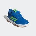 Klettschuh ADIDAS SPORTSWEAR "TENSAUR HOOK AND LOOP" Gr. 35, bunt (bright royal, lucid lime, royal blue) Schuhe Laufschuhe