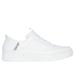 Skechers Men's Slip-ins: Sport Court 92 - Distown Sneaker | Size 7.0 | White | Leather/Synthetic