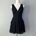 Free People Dresses | Free People Lovely In Lace Dress / Black / Sz Xs | Color: Black | Size: Xs