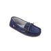 Women's Selena Moc Slip On Flat by LAMO in Navy (Size 9 1/2 M)