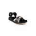 Women's Helena Sandal by Jambu in Black Multi (Size 9 1/2 M)