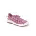 Women's Sunny Plant Based Lace Up Sneaker by Jambu in Blush (Size 7 M)