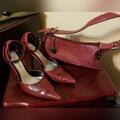 Nine West Shoes | Nine West Bundle Shoes & Bag | Color: Red | Size: 7