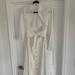 Free People Dresses | Free People White Cotton Wrap Shirt Skirt Dress Combo Brand New With No Tags S | Color: White | Size: S