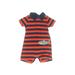 Child of Mine by Carter's Short Sleeve Outfit: Red Print Bottoms - Size 12 Month