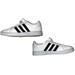 Adidas Shoes | Kid's Adidas Grand Court White Black Unisex Sz 2 Sneakers Casual Shoes Skater | Color: Blue/White | Size: 2b