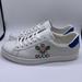 Gucci Shoes | Gucci Unisex White Ace Tennis Sneakers | Color: Blue/White | Size: 8