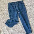 J. Crew Pants & Jumpsuits | J. Crew Denim Pull On Chambray High Waist Pants Blue (Large) | Color: Blue | Size: L