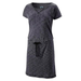 Columbia Dresses | Columbia Outerspaced T Shirt Dress Women Xl Heathered Gray Tie Waist Jersey Knit | Color: Black/Gray | Size: Xl