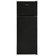 Russell Hobbs Freestanding Fridge Freezer in Black 54cm Wide 145cm High 171L Fridge Capacity, 42L Freezer Capacity, Adjustable Thermostat, 2 Year Guarantee RH144TMFF541E1B