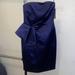 Zara Dresses | Blue Satin Dress | Color: Blue/Purple | Size: S