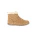 Cat & Jack Boots: Tan Solid Shoes - Kids Girl's Size 6