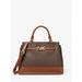 Michael Kors Bags | Michael Kors Outlet Reed Large Logo Belted Satchel One Size Brown New | Color: Brown | Size: Os