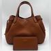 Kate Spade Bags | Kate Spade Large Dumpling Satchel Crossbody Bag & Leather Slim Bifold Wallet | Color: Brown/Gold | Size: Large