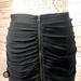 Madewell Skirts | Madewell / Broadway & Broome Chiffon Zip Skirt | Color: Black | Size: 6