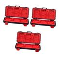 Homoyoyo 3 Pcs Memory Card Box Cf Cards Holder Case Memory Cards Organizer Card Holder Mini Cf Cards Case Bin Organizer Storage Boxes for Organizing Container Red Memory Card Case Abs