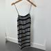 J. Crew Dresses | J.Crew Silky Navy And Cream Striped Dress. Size 2. | Color: Blue | Size: 2