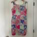 Lilly Pulitzer Dresses | Lilly Pulitzer Vintage Krista Dress Patchwork Charming Patch Sleeveless Sz 8 Euc | Color: Pink/White | Size: 8