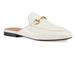 Gucci Shoes | Gucci Princetown Leather Slipper (White)- Womens | Color: Cream/White | Size: 10