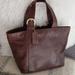 Coach Bags | Coach Waverly Vintage Tote Brown Leather 5416 Usa Bag | Color: Brown | Size: Os