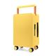 GACHA Hard Shell Suitcase Luggage,Suitcase Trolley Carry On Hand Cabin Luggage Hard Shell Travel Bag Lightweight with TSA Lock,Suitcase Large Lightweight Hard Shell ABS Large Suitcase,Yellow,20