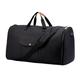 Amagogo Garment Duffle Bag, Carry on Garment Bag, Traveling with Shoulder Strap Large Suit Bag Hanging Suitcase for Business Trips, Black