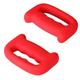Dumbbel Men's Boxing Dumbbell Boxing Air Strike Trainer Fitness Running Gym Outdoor Sports Training Cast Iron Dumbbell Barbell (Color : Red, Size : 2kg)