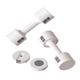 Dumbells Pair of adjustable dumbbells, free weights for home use, fitness hand weight set for home gym workouts Dumbell Set (Color : White, Size : 5kg)