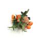 Orange Cottage Style Ranaculus Bouquet- Handcrafted Floral Elegance - 6 beautiful colours - Perfect for your rustic wedding - Home Decor