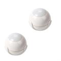 Puupaa PIR Sensor Outdoor, Wall Mounted, Wireless Infrared DIY PIR Motion Detector Burglar Alarm System for Home, Garage, Van, Shed, Shop(2PCS)