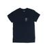Harry Potter Short Sleeve T-Shirt: Blue Solid Tops - Kids Boy's Size Small