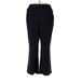 Lane Bryant Dress Pants - High Rise: Blue Bottoms - Women's Size 26 Plus