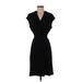 Jones New York Casual Dress - Sheath: Black Solid Dresses - Women's Size 4