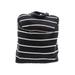 A New Day Backpack: Black Stripes Accessories