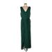Dessy Collection Cocktail Dress - Wrap: Green Dresses - New - Women's Size 18
