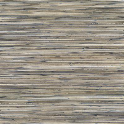 A-Street Prints Ranong Champagne Grasscloth Wallpaper - N/A