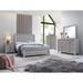 Essa 3 Piece Gray Panel Bedroom Set