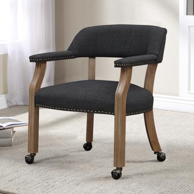 Monroe Caster Game Chair For Living Room