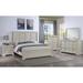 Oliver 5 Piece Cream Panel Bedroom Set