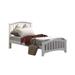 Brown San Marino Twin Mission Style Bed, No Box Spring Required