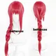 In Stock Anime Makima Cosplay Wig Long Red Braided Women Wigs Heat Resistant Synthetic Hair Party