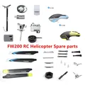 FLYWING FW200 RC Hubschrauber ersatzteile propeller motor servo ESC Haube flight control hauptwelle