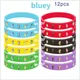 Bracelet de sport Blueys Cartoon pour garçons et filles bracelet en silicone Bingo accessoires