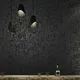 Retro Solid Color Metallic Plain Wallpaper For Walls Roll Cement Concrete Industrial Wall