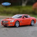 Welly 1:24 Mercedes-Benz Sl500 Legierung Sportwagen Modell Druckguss Metall Spielzeug Rennwagen