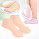 2PCS Silicone Moisturizing Spa Gel Heel Socks Foot Hand Care Sock Anti Cracking Dead Skin Remove